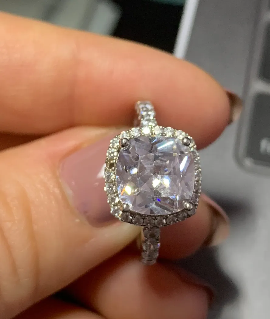 JewelryPalace AB-002 anello fidanzamento zirconia argento