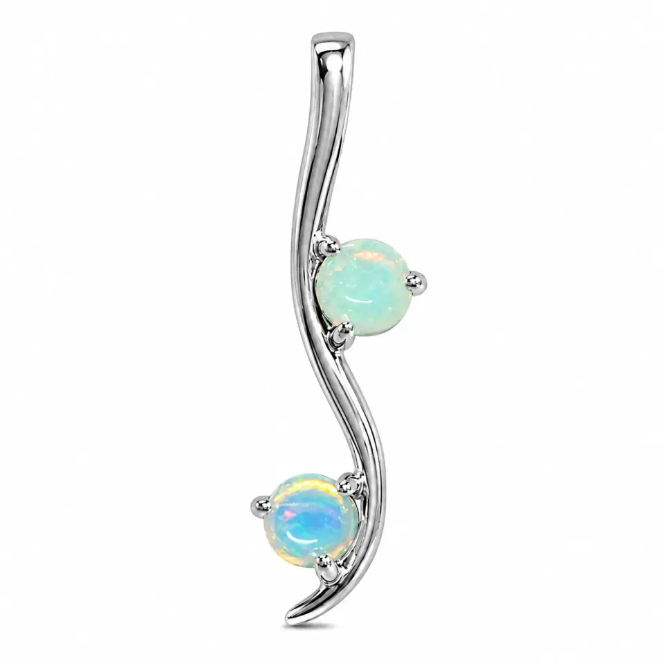 Victoria Jane Mythical Opal ciondolo opale argento