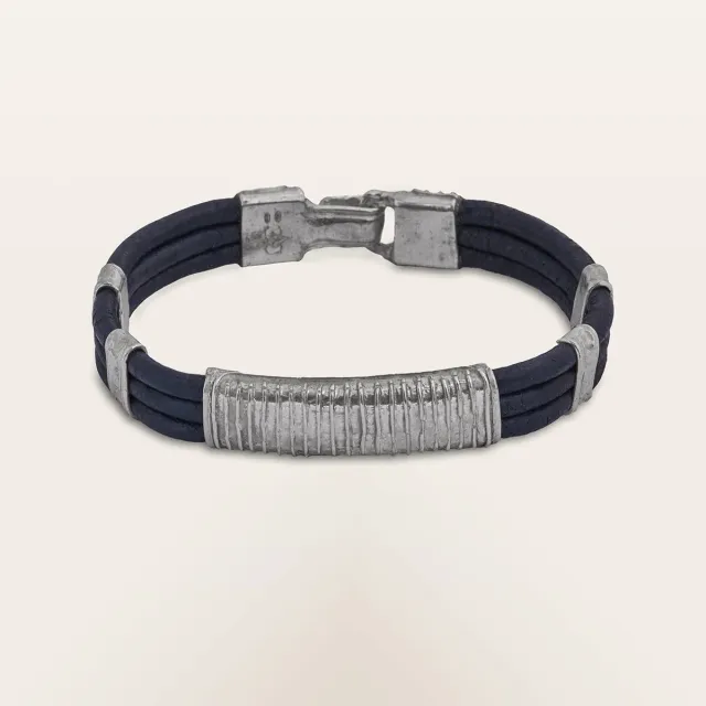 Alfredo Correnti Nesso Cuoio Bracciale in cuoio
