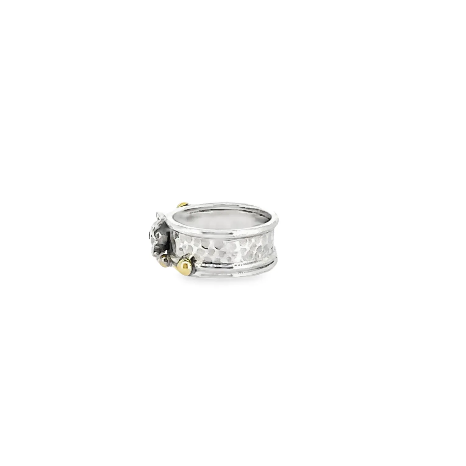 Victoria Jane Floral Design anello argento topazio