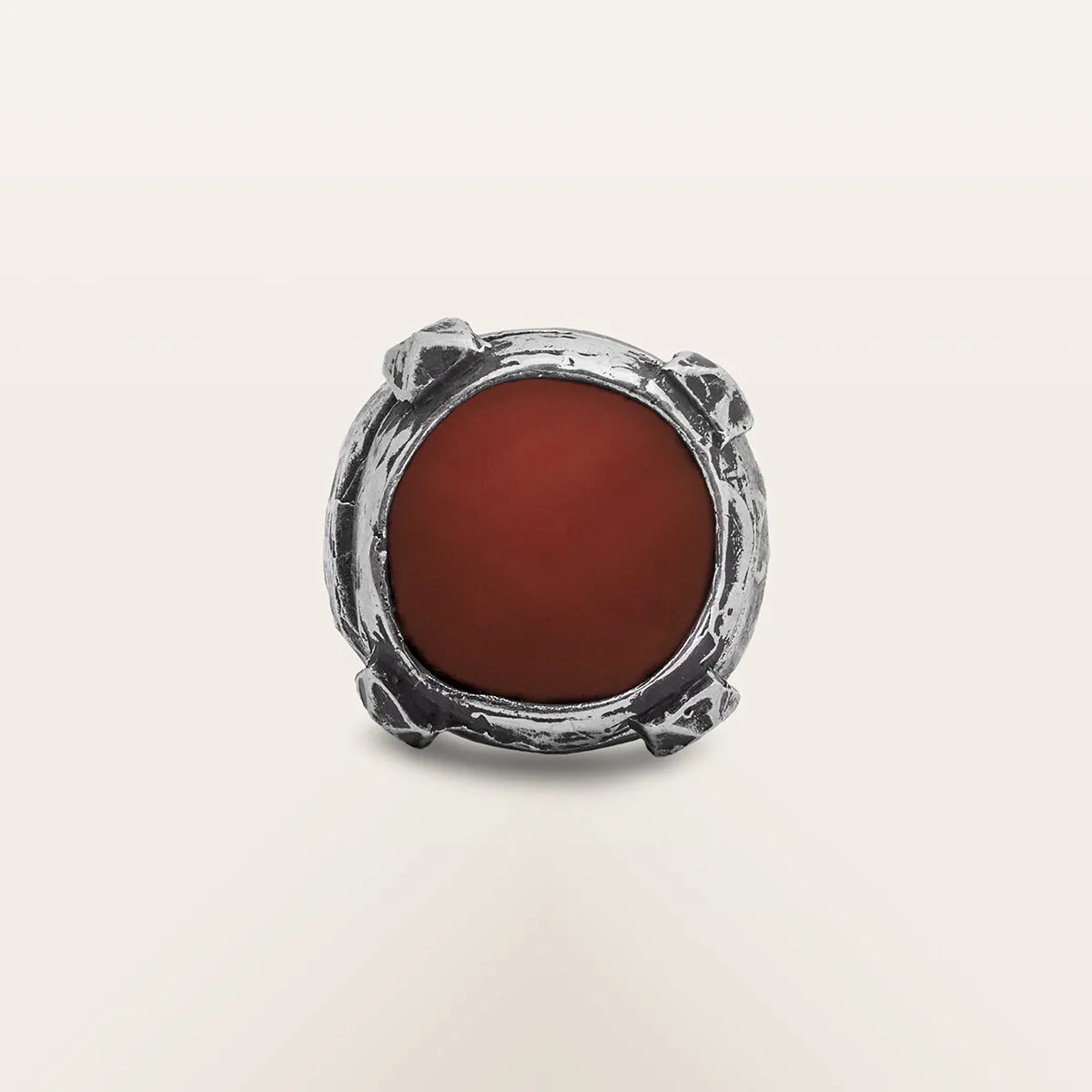 Alfredo Correnti Gea Corniola anello pietra