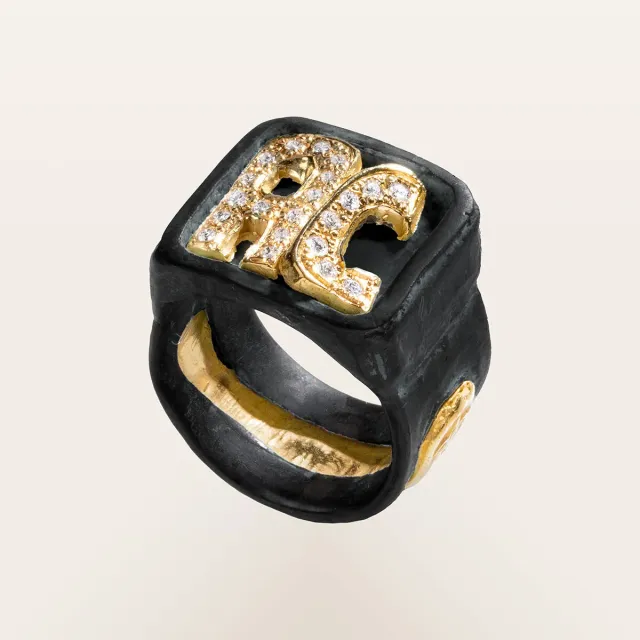 Alfredo Correnti Ego Double Brillanti anello brillanti