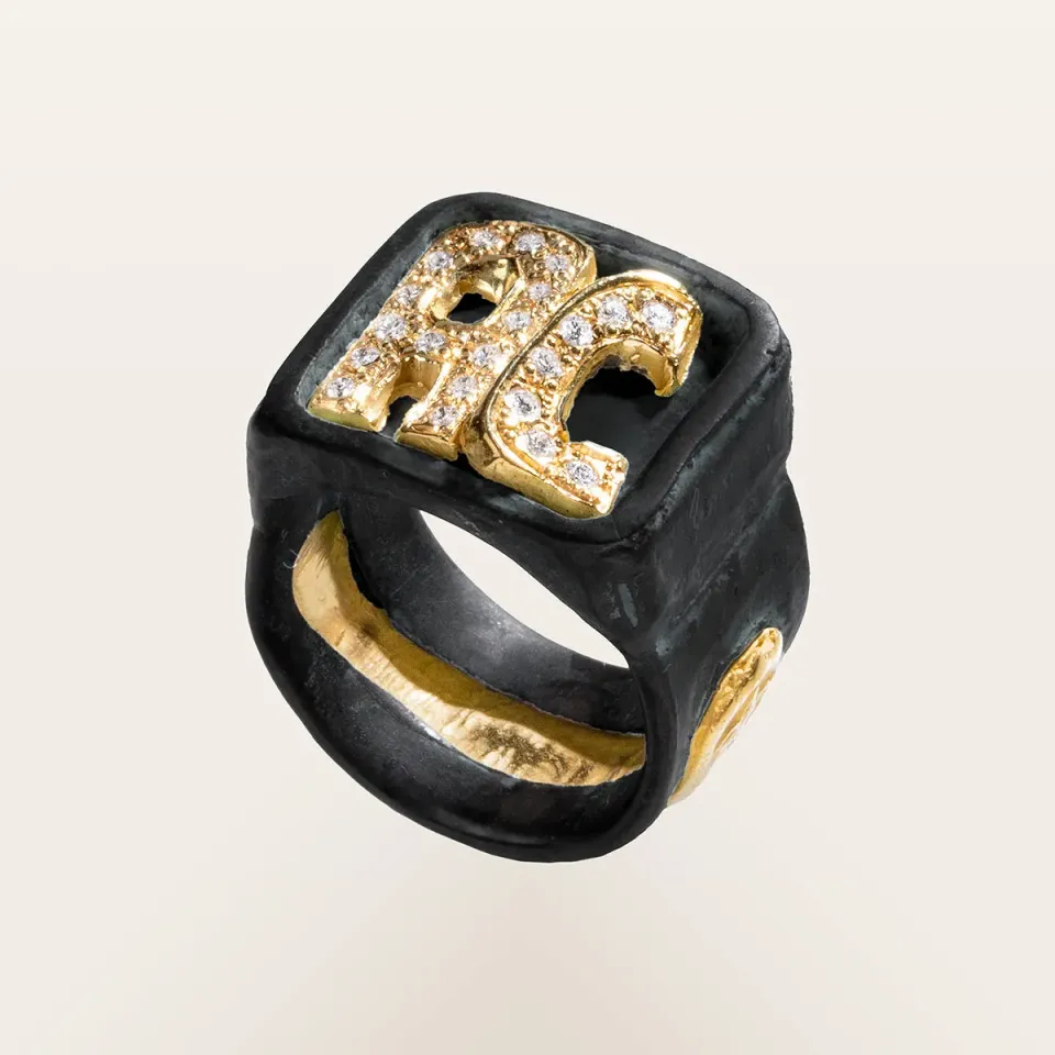 Alfredo Correnti Ego Double Brillanti anello brillanti