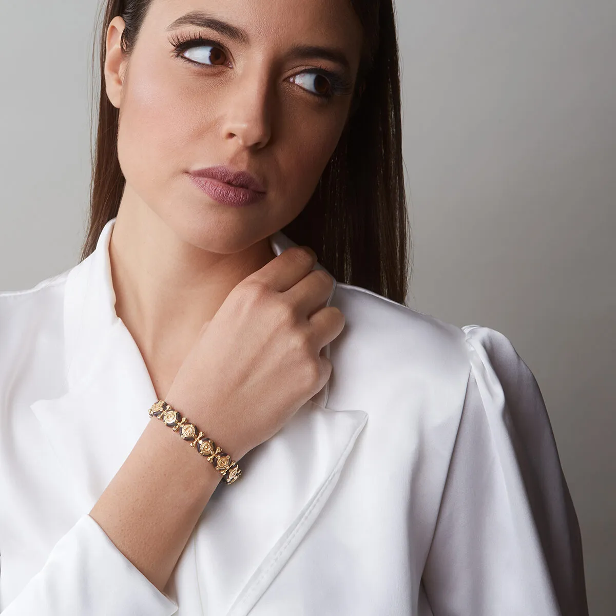 Alfredo Correnti A&C Bracciale Rubini double face