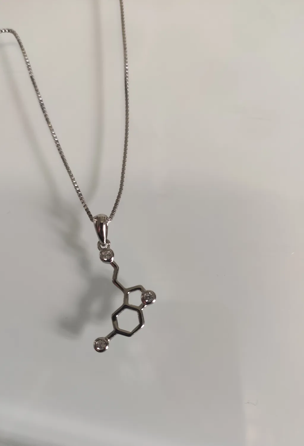 JewelryPalace Serotonina 0.2ct Zirconia collana argento 925
