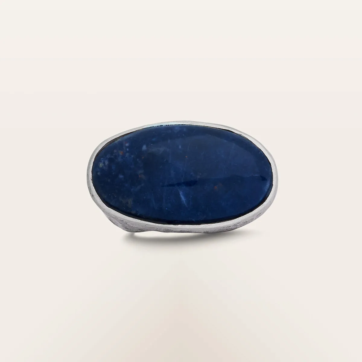 Alfredo Correnti Gea Sodalite anello in sodalite