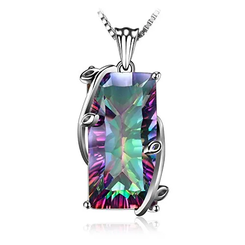 JewelryPalace 15,2ct Collana Quarzo Arcobaleno Argento 925