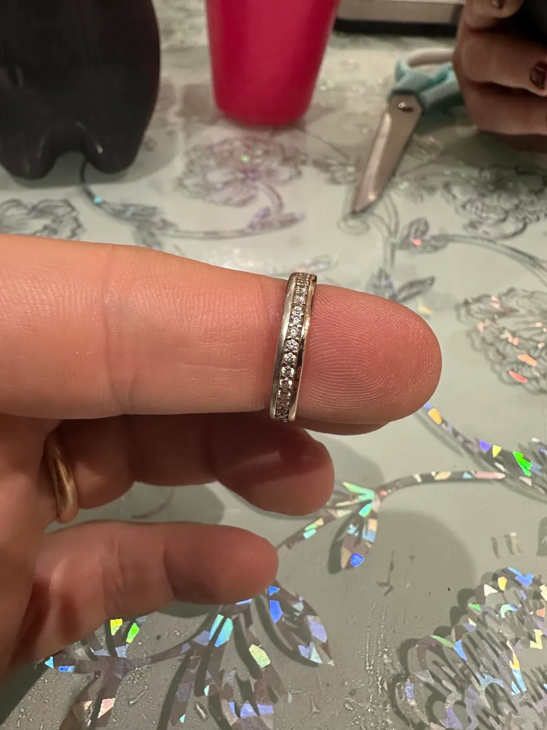 JewelryPalace Canale Set anello eternità argento zirconi