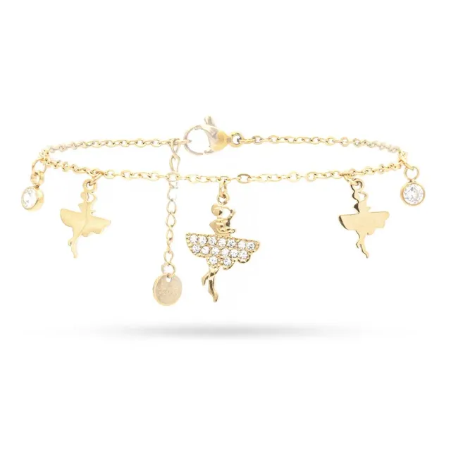 Freddy Ballerina e Gemme bracciale gold bijoux donna