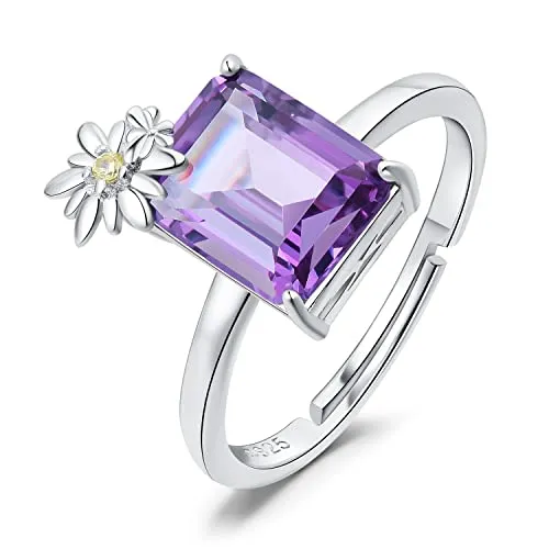 JewelryPalace Margherita 4ct anello argento alessandrite viola