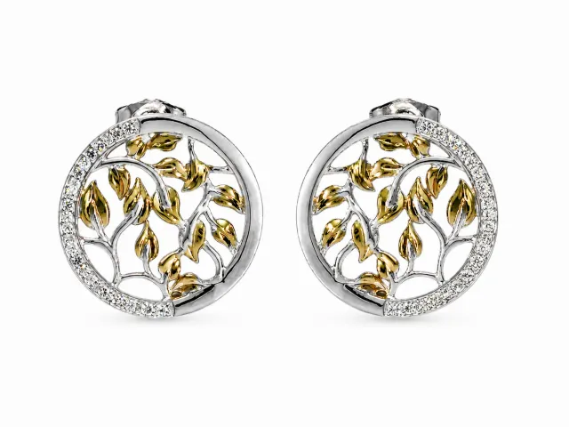Victoria Jane Tree of Life orecchini argento albero vita