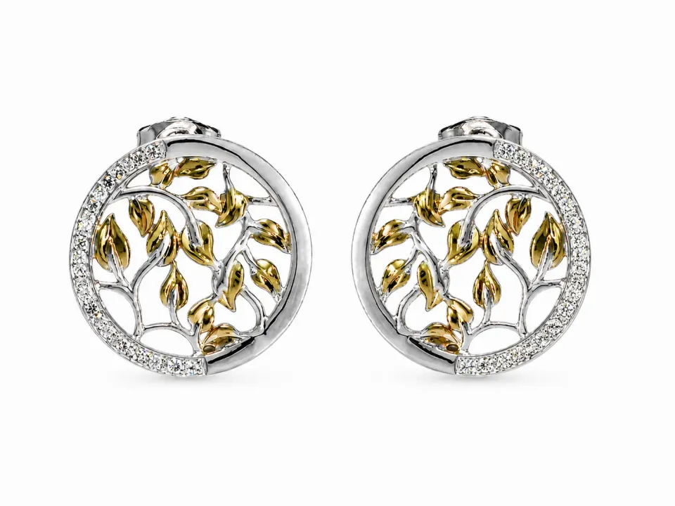 Victoria Jane Tree of Life orecchini argento albero vita