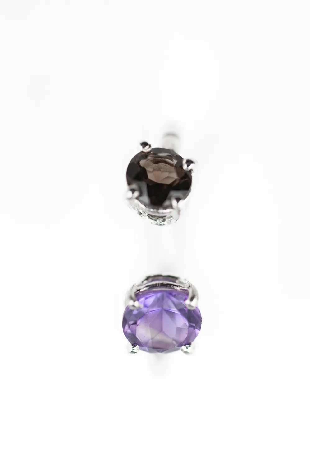 Flor Rubaja Classic Anello Solitario Regolabile Argento