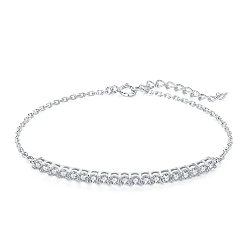 JewelryPalace Amor Eterno bracciale argento tre ori rotondo