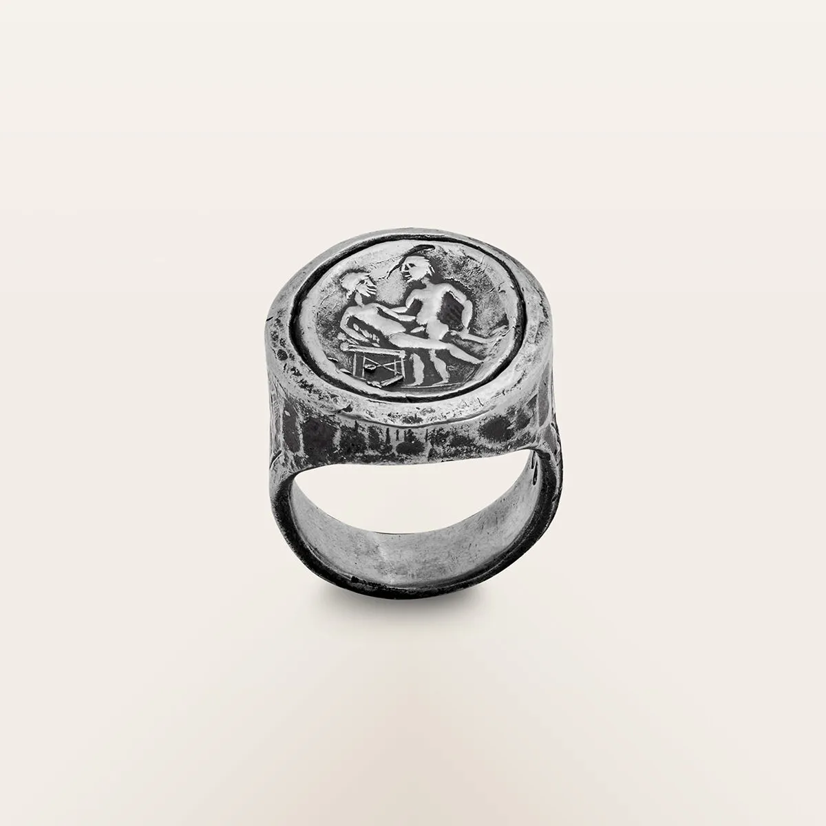 Alfredo Correnti Nesso Anello Eros anello argento uomo donna