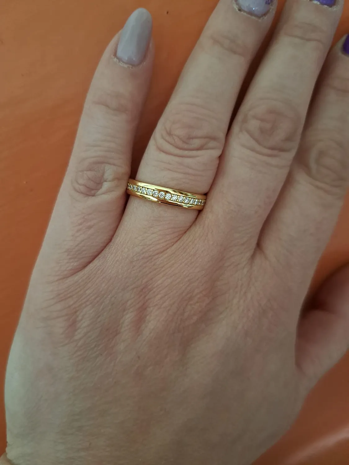 JewelryPalace Canale Set anello eternità argento zirconi