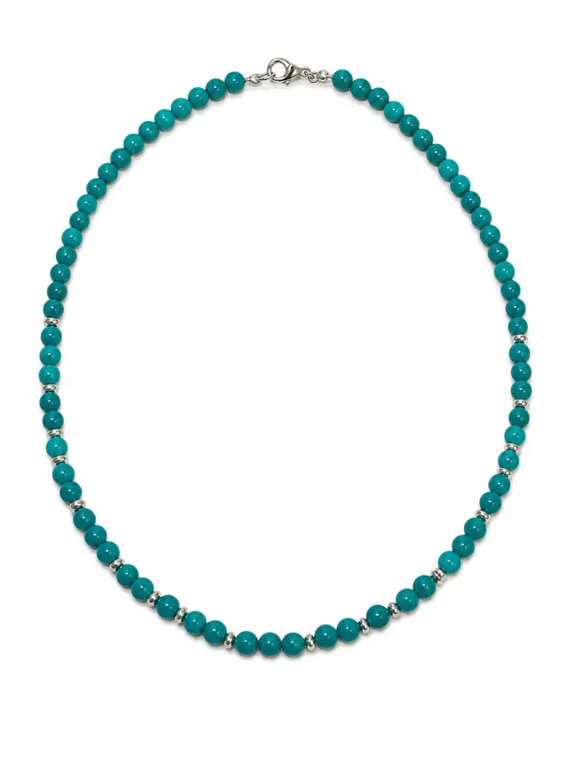 Victoria Jane Harmony collana turchese perle argento sterling