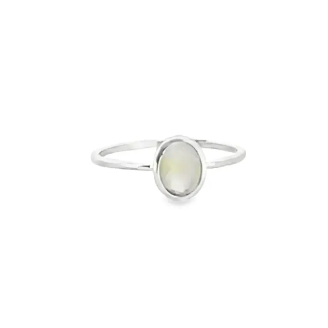 Victoria Jane Ethiopian Welo Opal anello argento opale