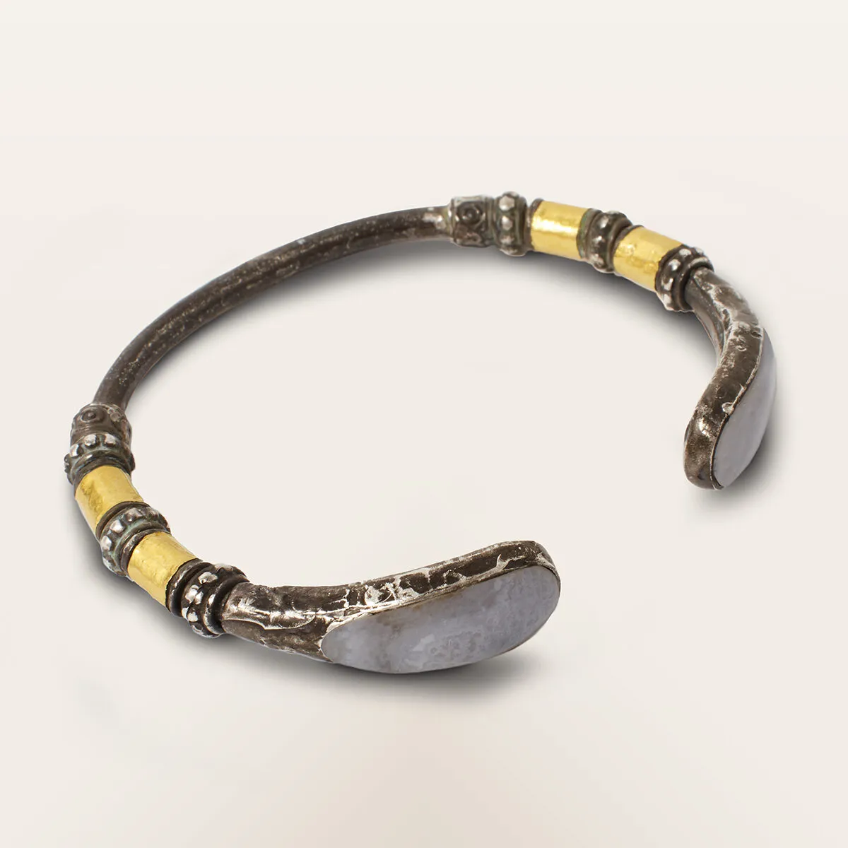 Alfredo Correnti Bracciale Gea bracciale pietra naturale