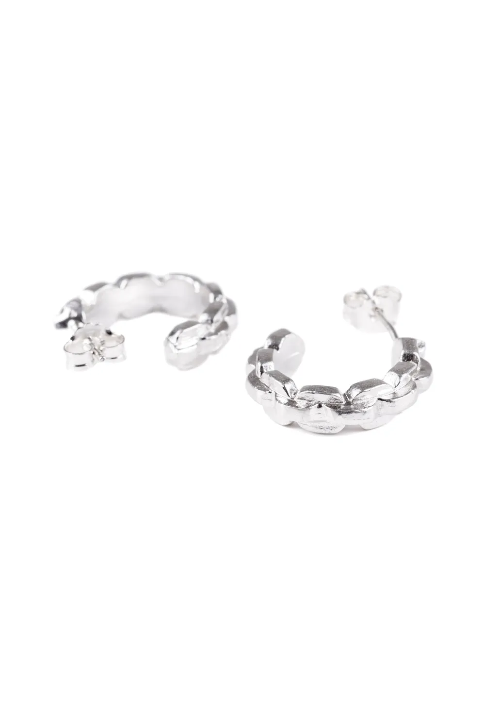 Flor Rubaja Chain orecchini argento 925 20 mm