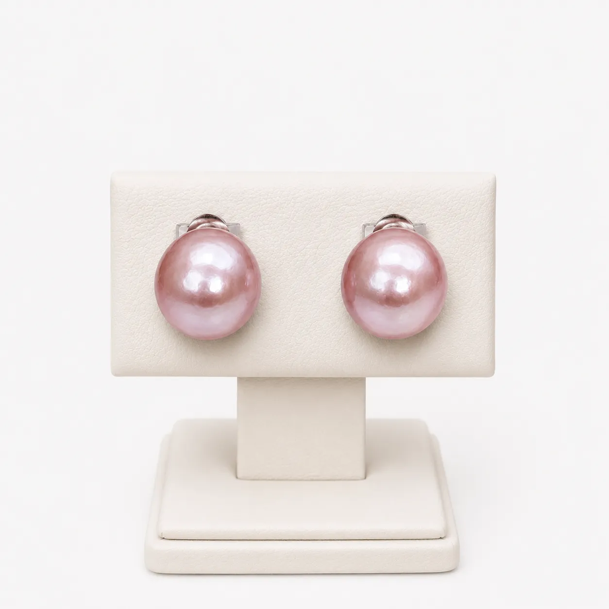 Victoria Jane Freshwater Pink Pearl orecchini perle rosa argento