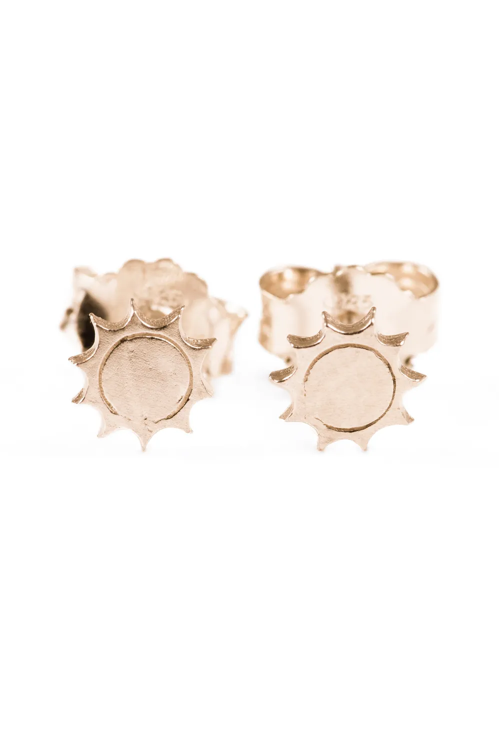 Flor Rubaja Sole mini orecchini oro 9ct sole