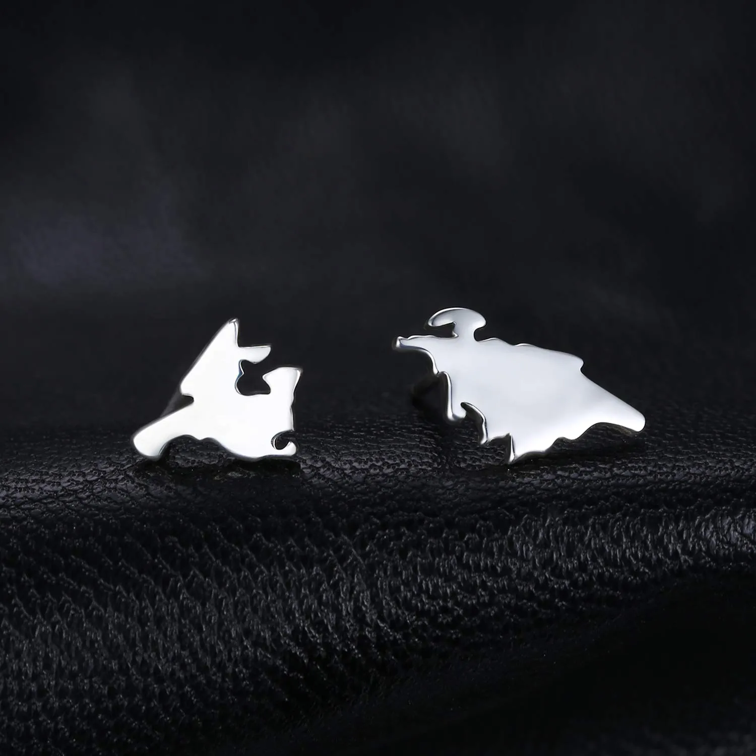 JewelryPalace Orecchini Mappamondo Argento 925 da Viaggio