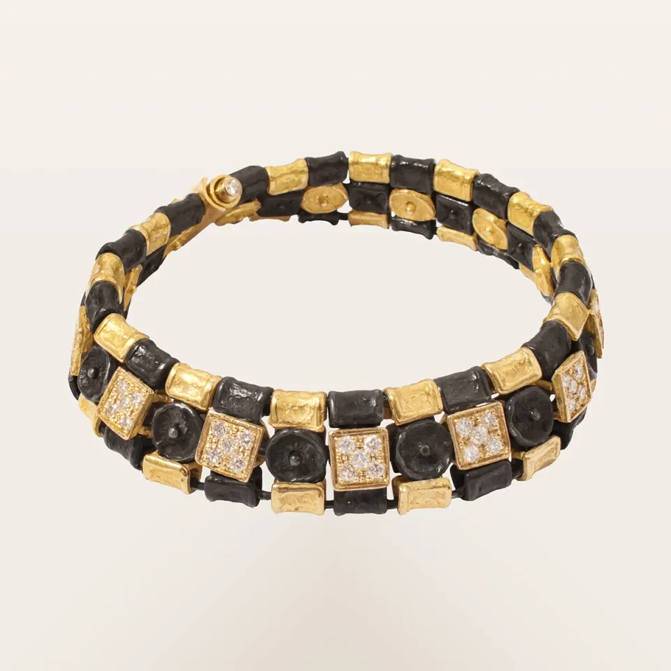 Alfredo Correnti Aeterna Bracciale Diamanti Double Face