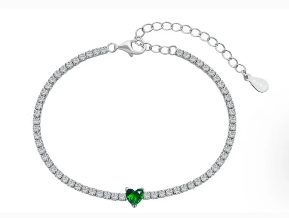 Gioielli Celiento Tennis bracciale argento 925 donna