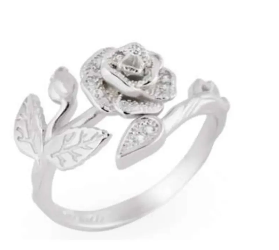 Gioielli Celiento Rosa Bella e Bestia anello argento 925 rosa