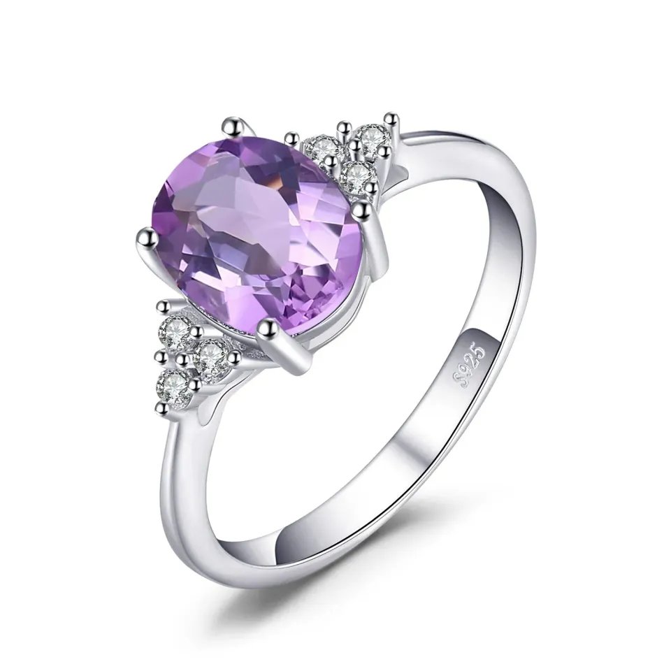 JewelryPalace Classico Ovale anello argento 925 alessandrite