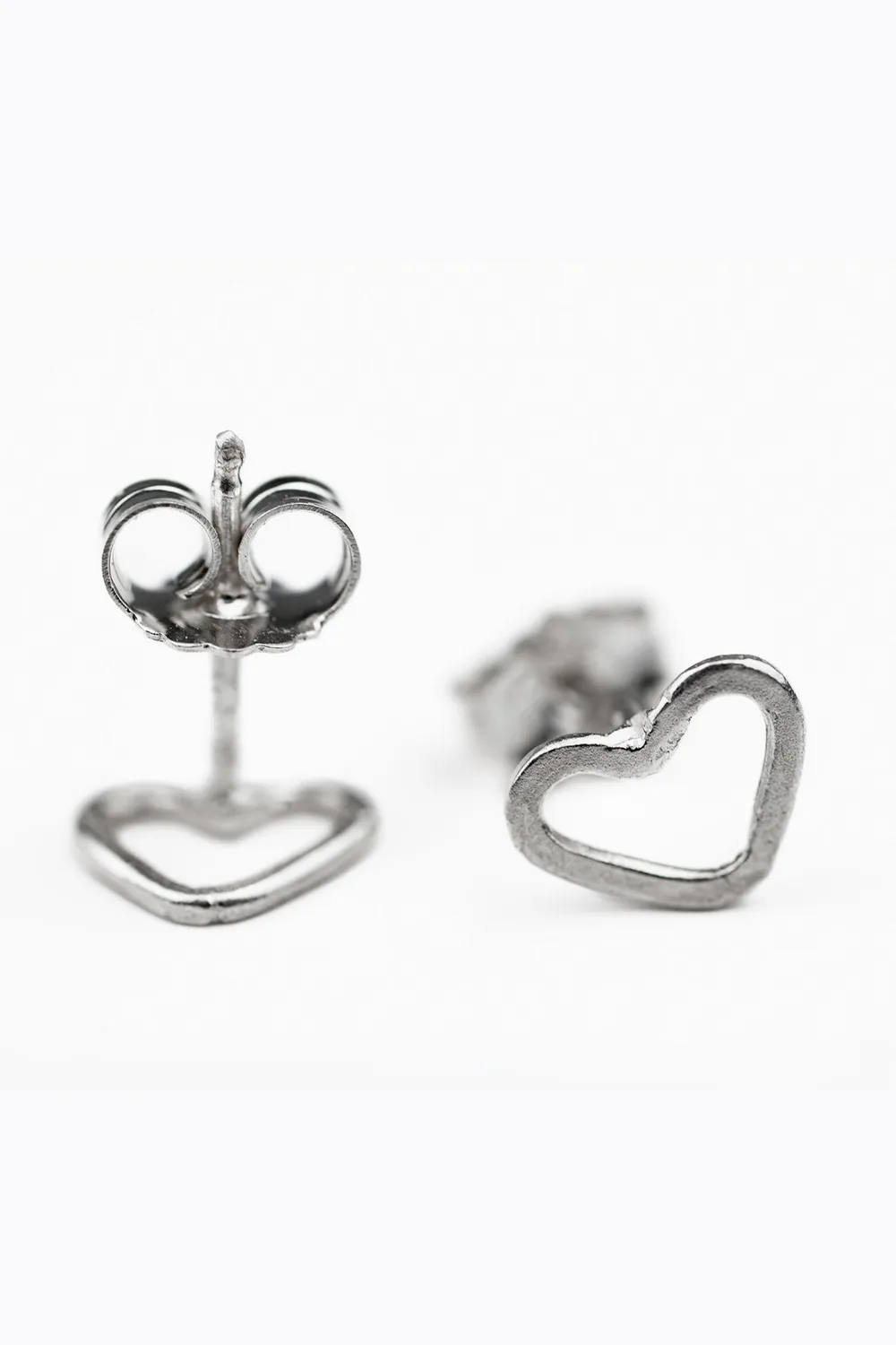 Flor Rubaja Mini Orecchini Cuore Argento
