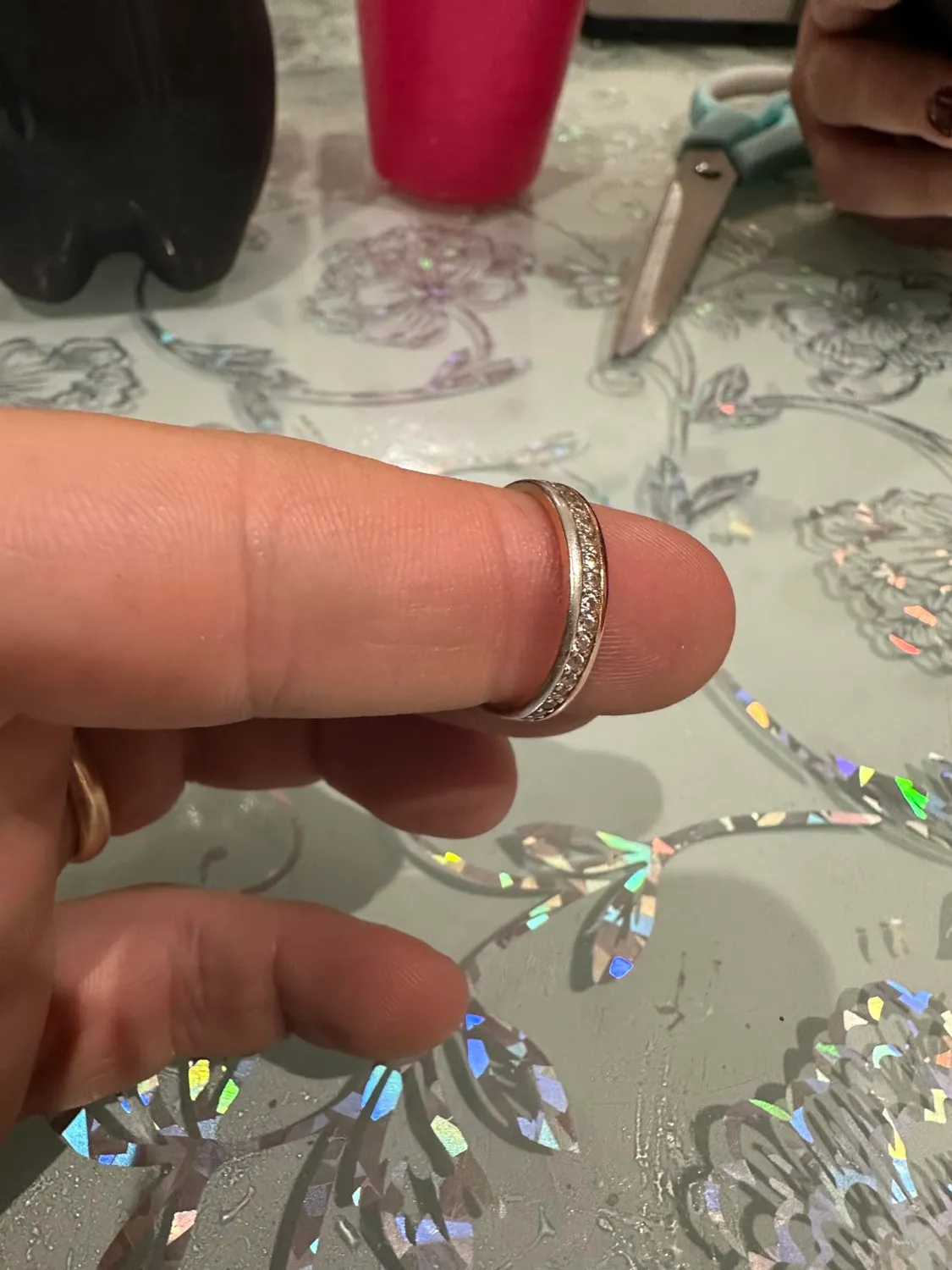 JewelryPalace Canale Set anello eternità argento zirconi