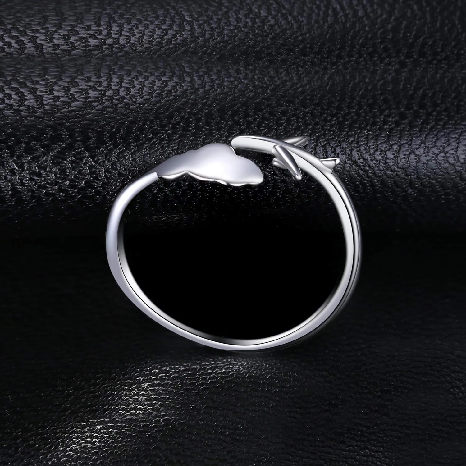 JewelryPalace Mappa Mondo anello argento regolabile