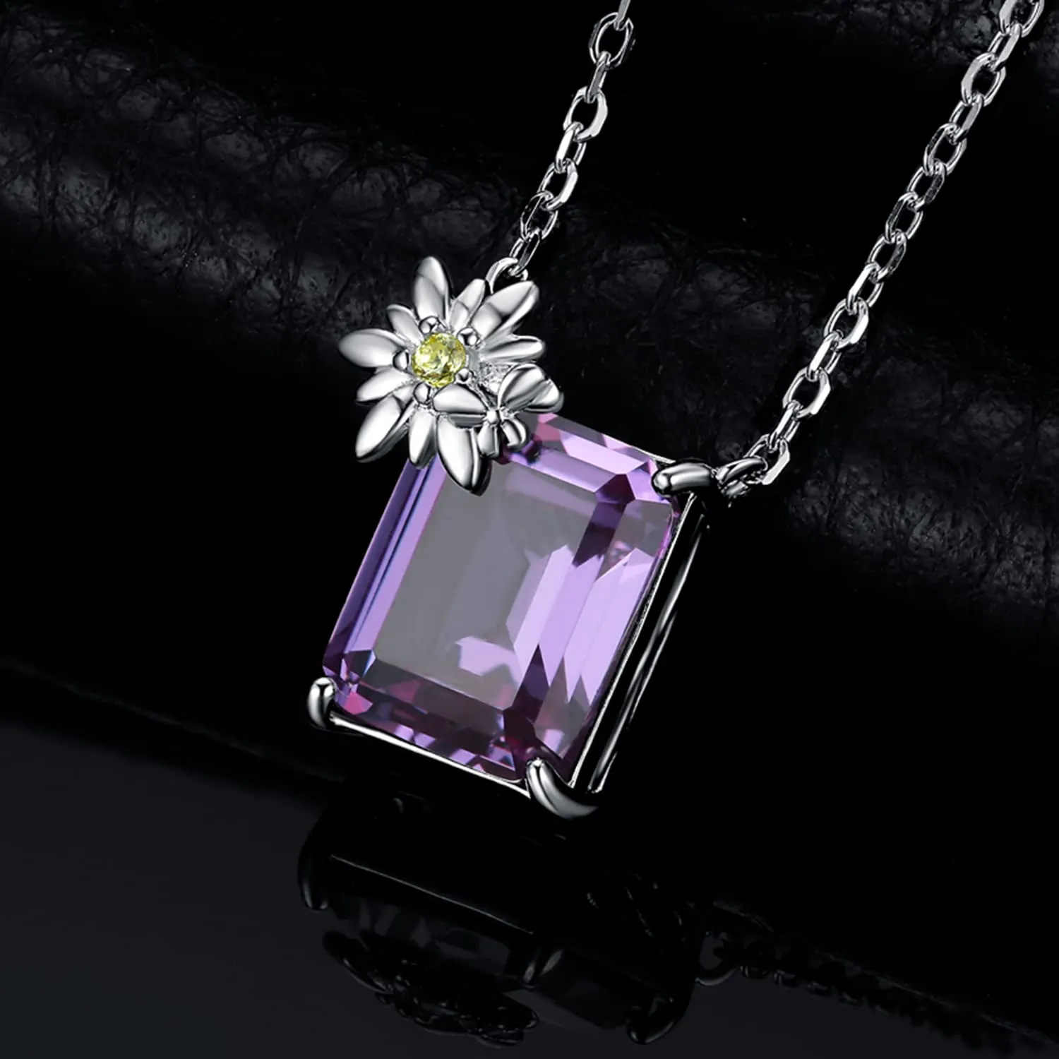 JewelryPalace Margherita collana argento 925 alessandrite 4ct