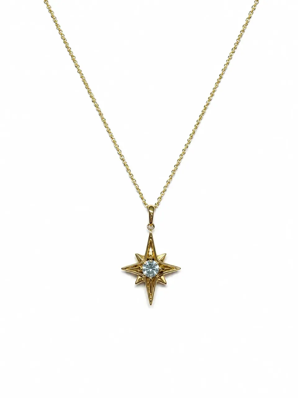 Victoria Jane Star collana topazio blu placcato oro