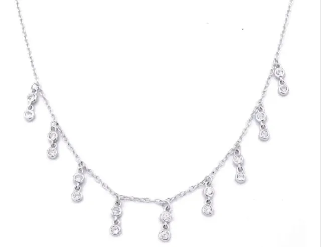 Gioielli Celiento collana argento 925 con zirconi