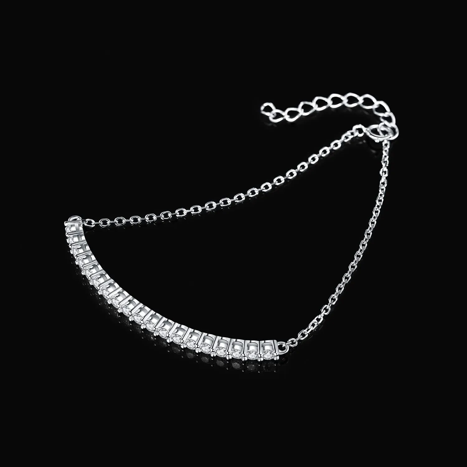 JewelryPalace Amor Eterno bracciale argento tre ori rotondo