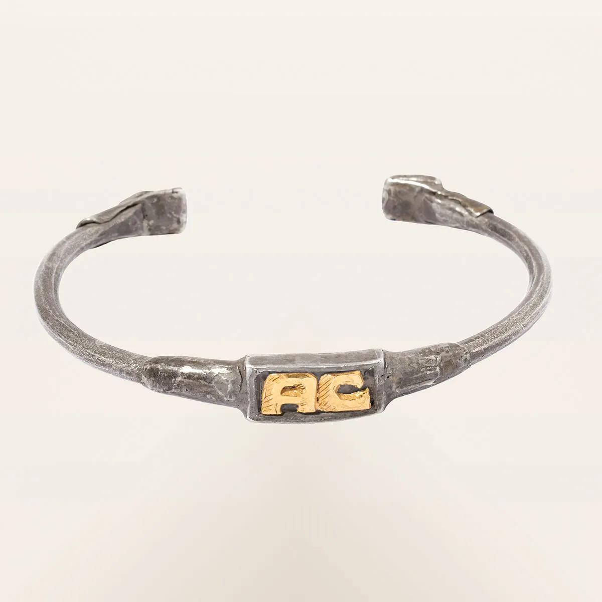 Alfredo Correnti Ego Rigido bracciale acciaio uomo