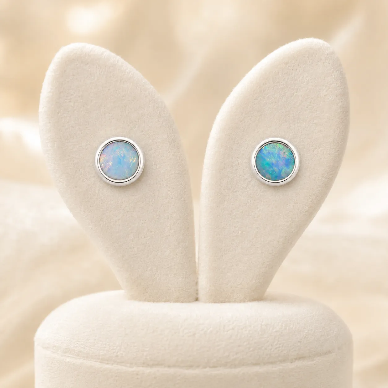 Victoria Jane Galaxy Opal orecchini lobo argento opale
