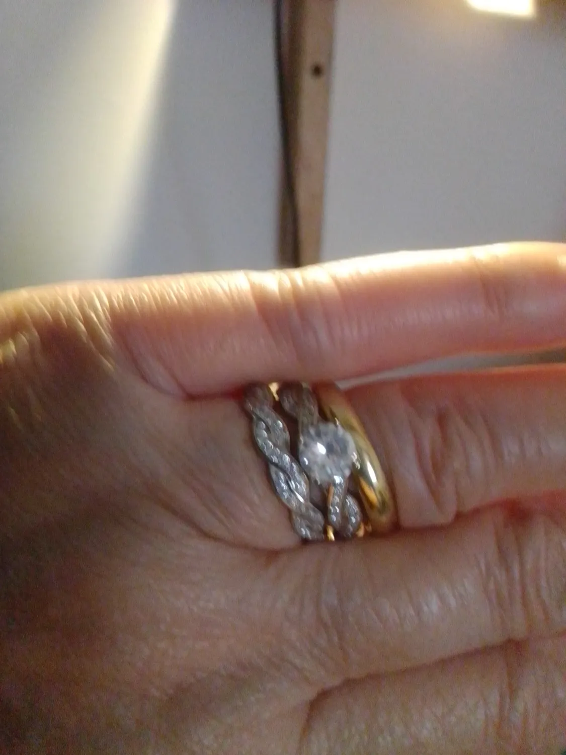 JewelryPalace Infinito Nodo Fede Argento Diamante 1.5ct
