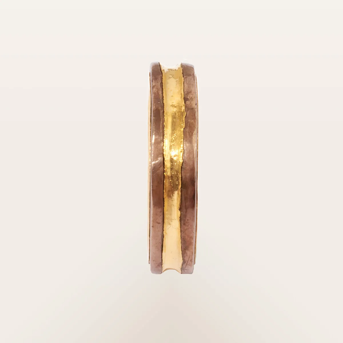Alfredo Correnti Pura Bronzo Anello fascia bronzo