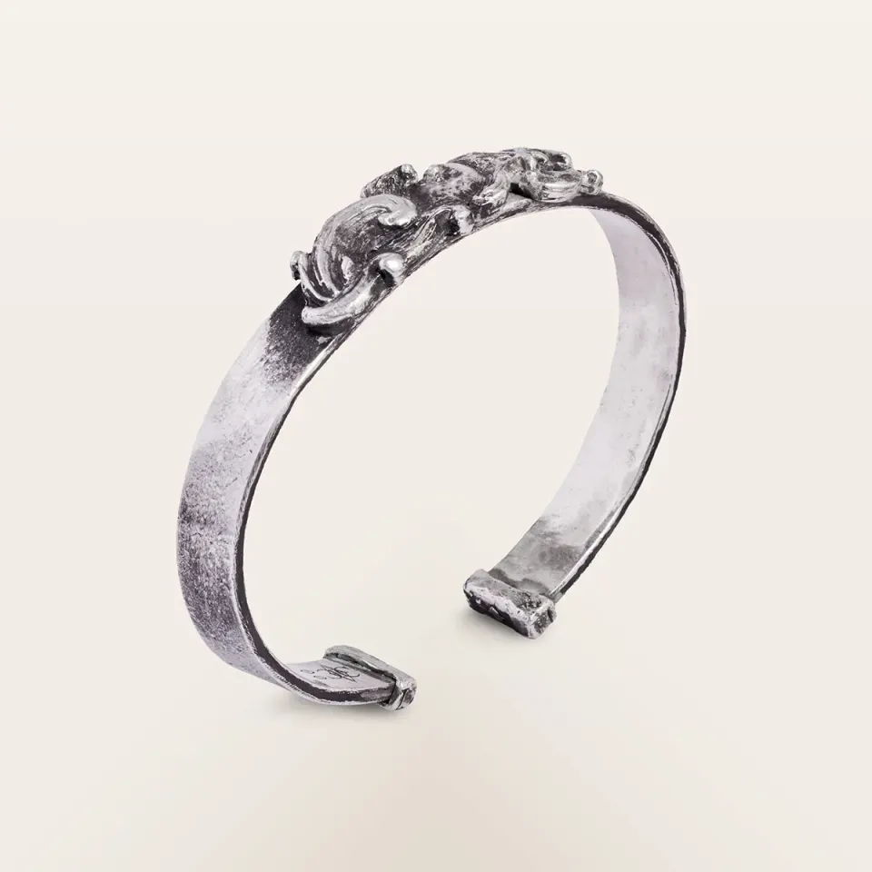 Alfredo Correnti Peloro Onde bracciale bronzo