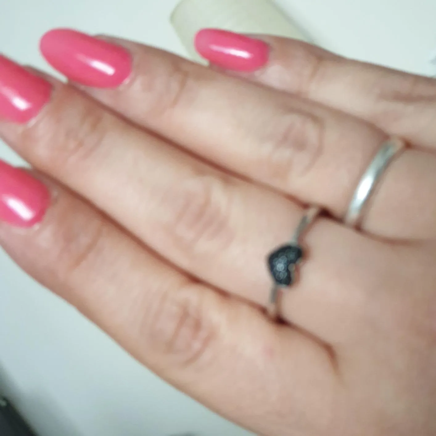 JewelryPalace Amore Cuore anello argento spinello 14.5