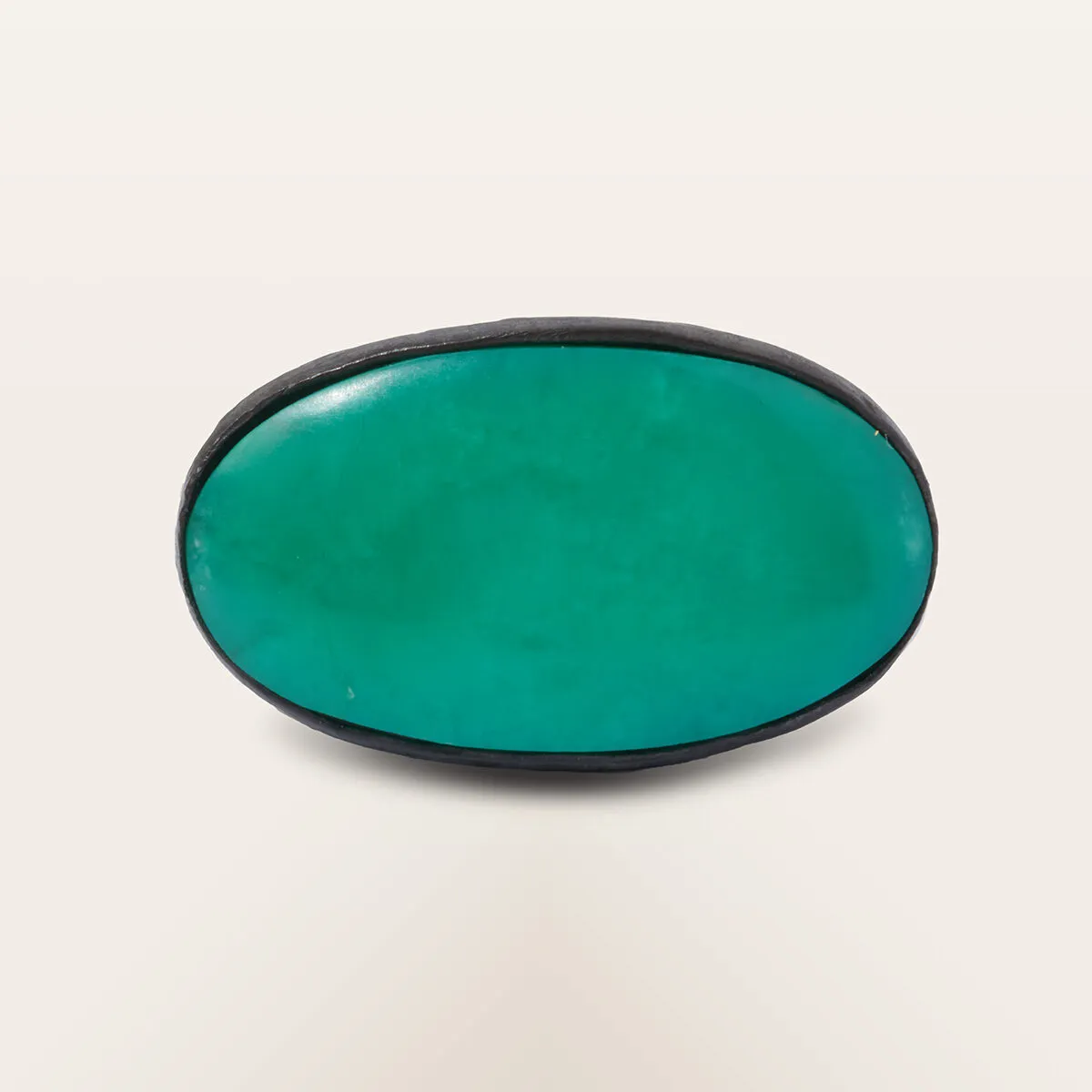 Alfredo Correnti Gea Crisopasio anello pietra verde