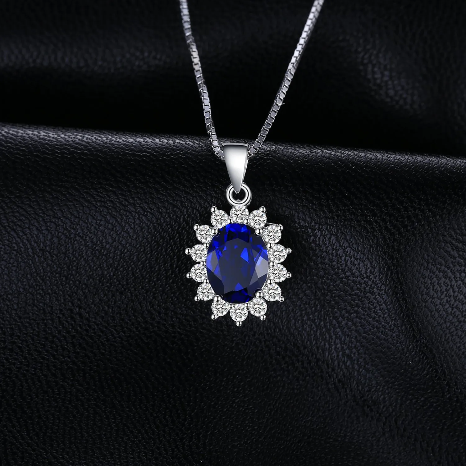 JewelryPalace Kate Middleton 08101 collana zaffiro argento