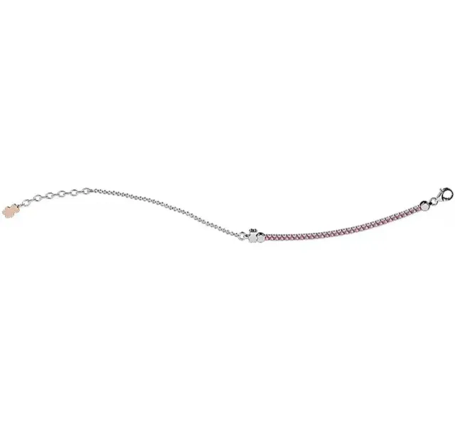 Nanan Tennis bracciale bambino argento 925 pietre bianche