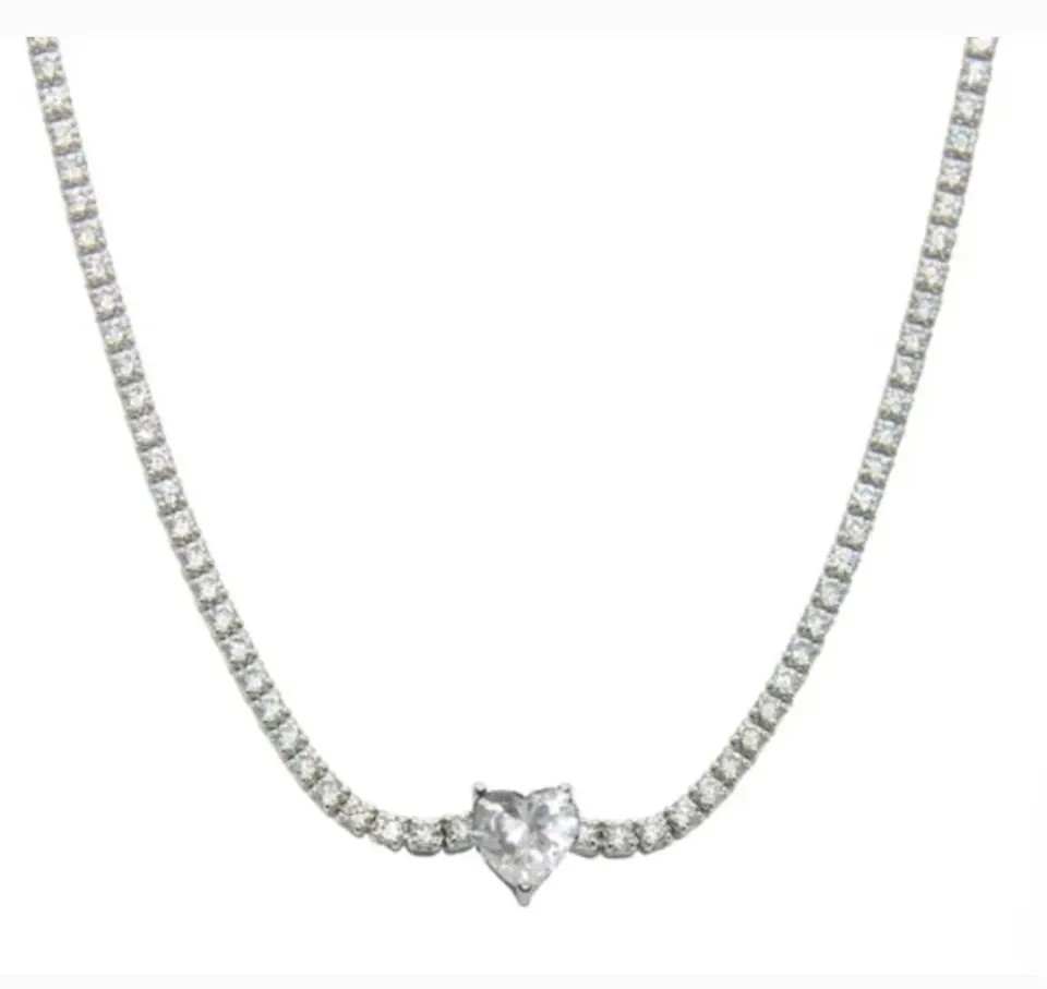 Gioielli Celiento Tennis Collana Argento donna