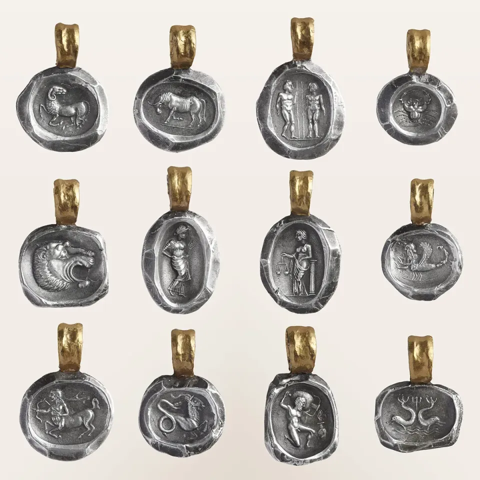 Alfredo Correnti Nesso Zodiaco pendenti segno zodiacale