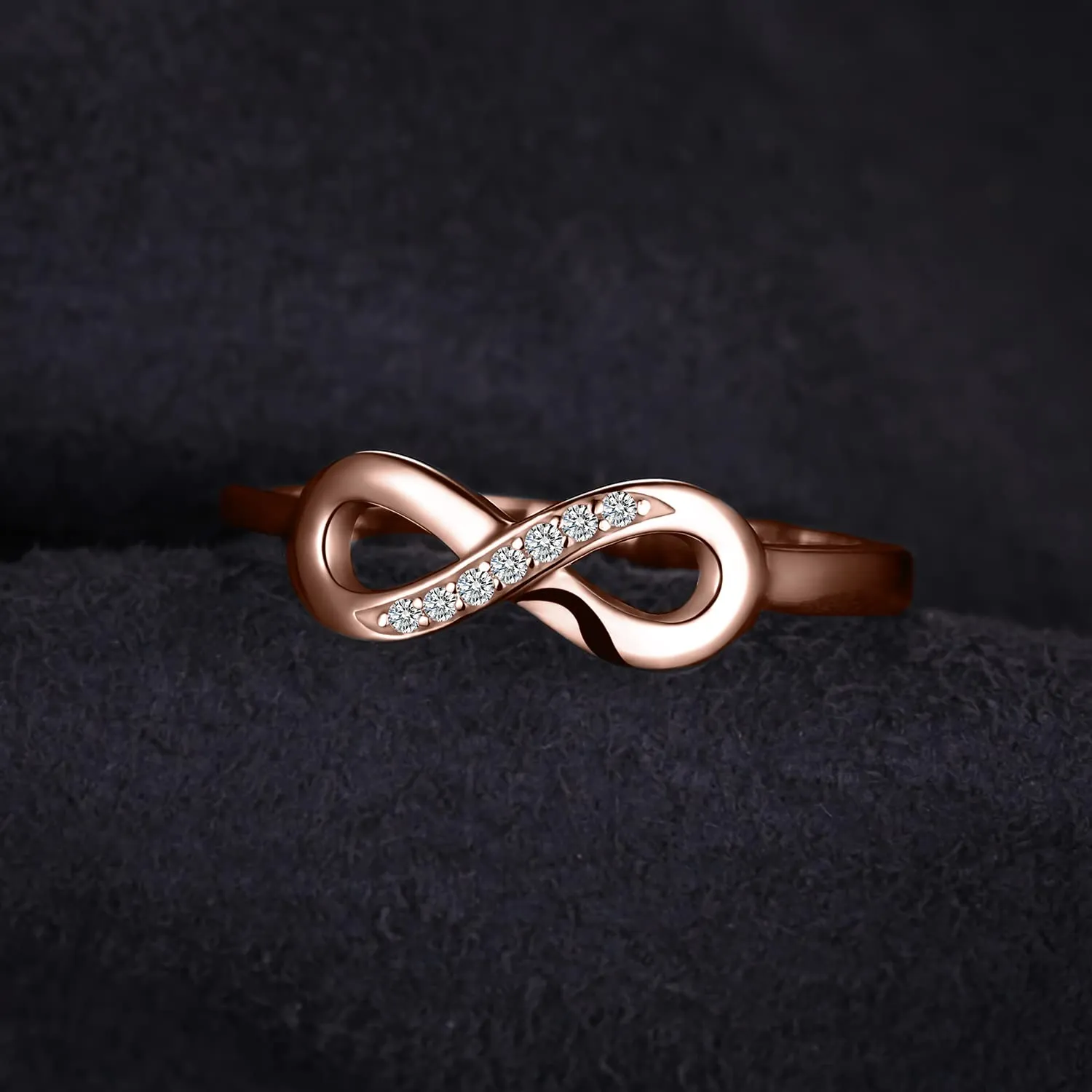 JewelryPalace Infinito Anello Nodo Argento 925 Eterno Amore